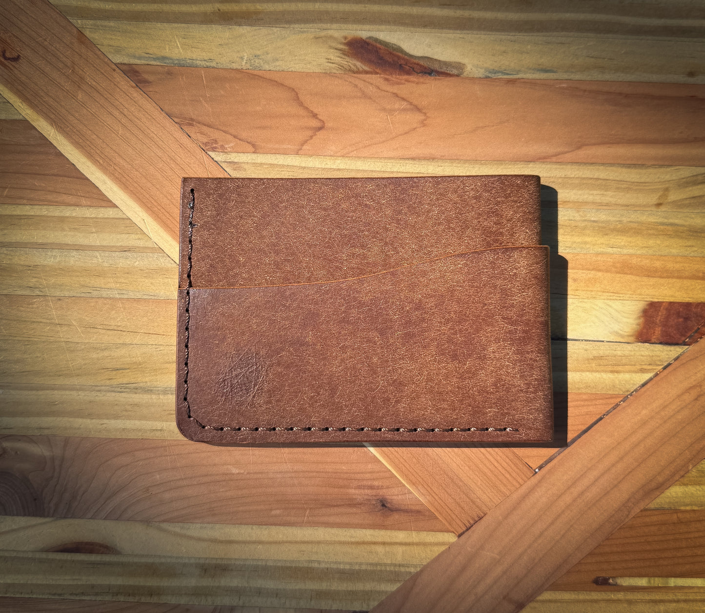Minimalist Card Wallet (Walnut Pueblo)