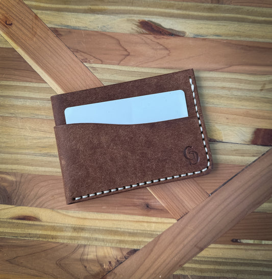 Minimalist Card Wallet (Walnut)