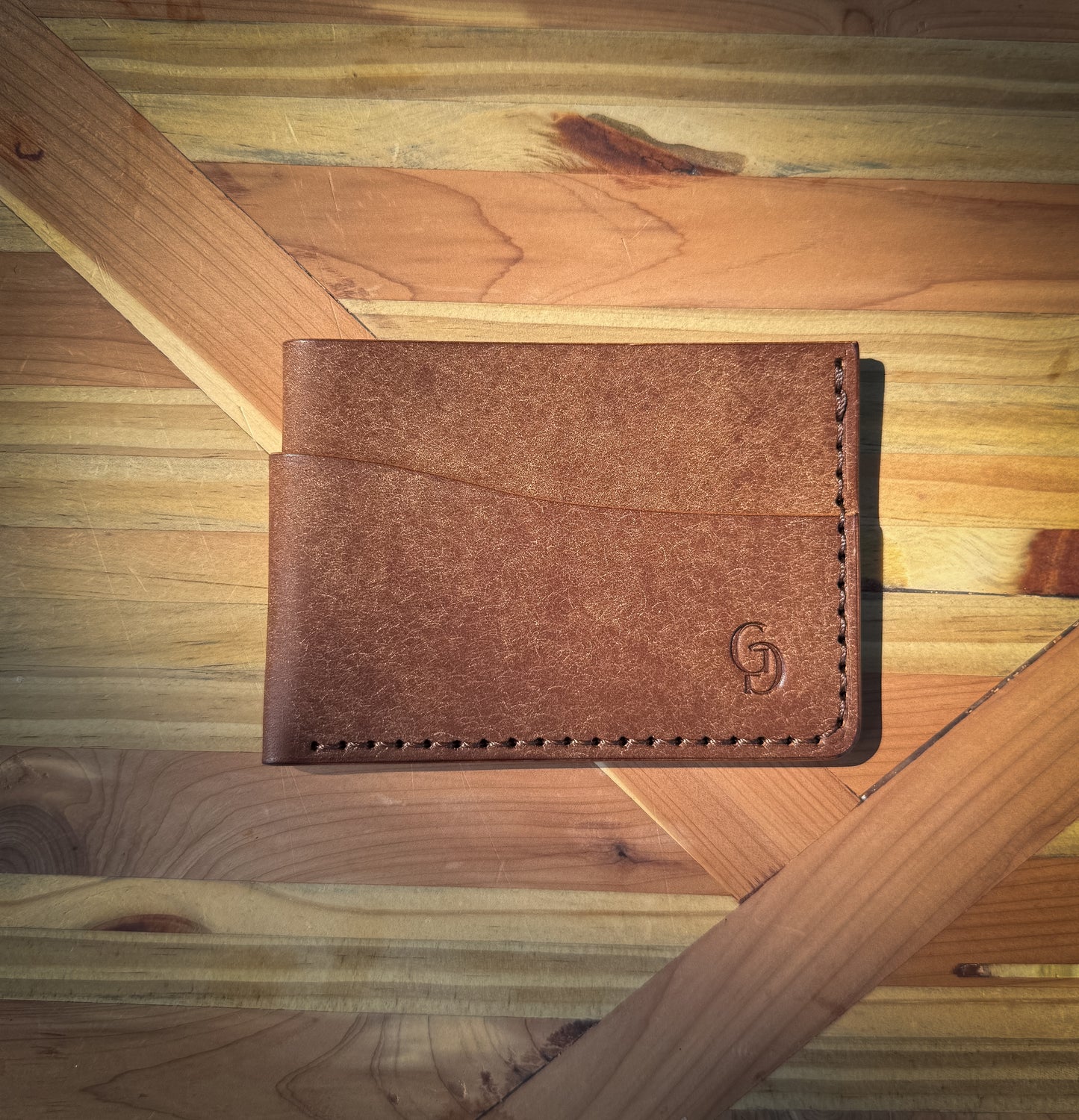 Minimalist Card Wallet (Walnut Pueblo)