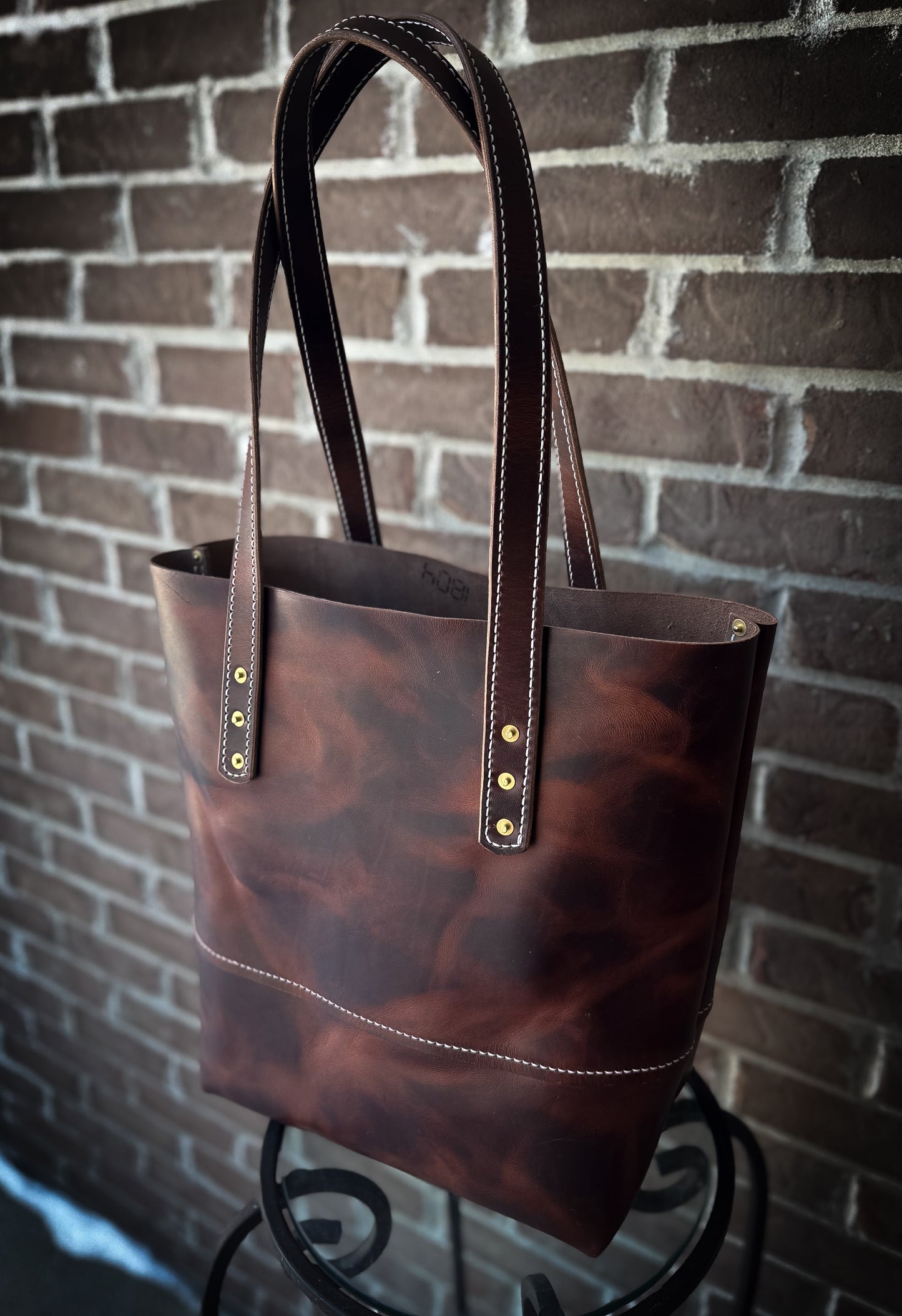 Handmade Leather Tote Bag